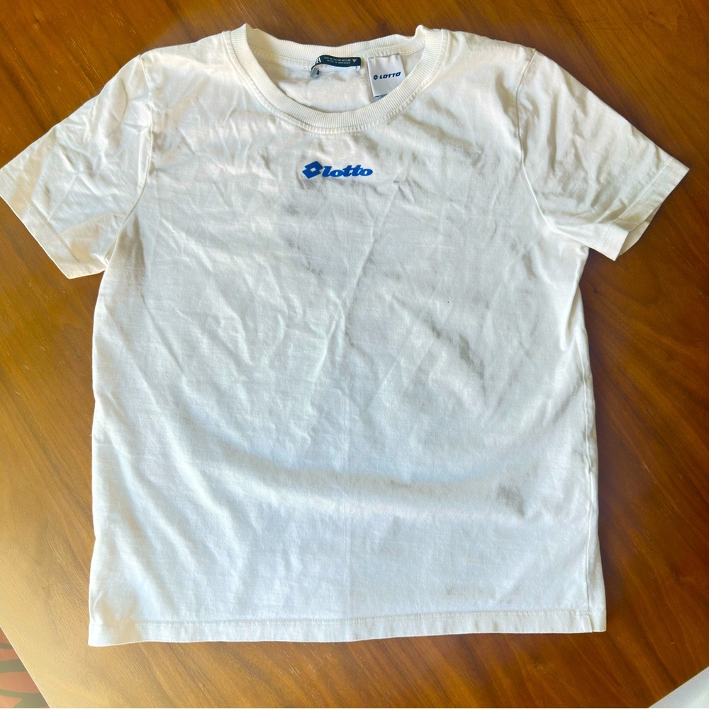Zara/ Lotto Tee with open hole back